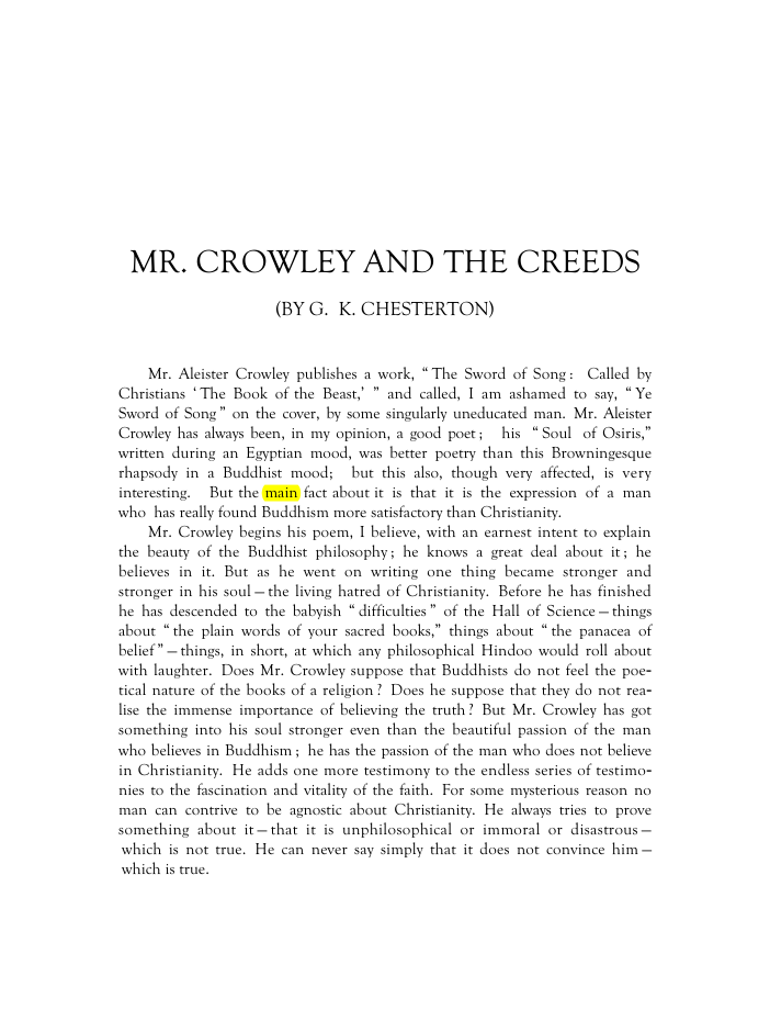Original scan of Mr. Crowley and The Creeds, PDF page 2