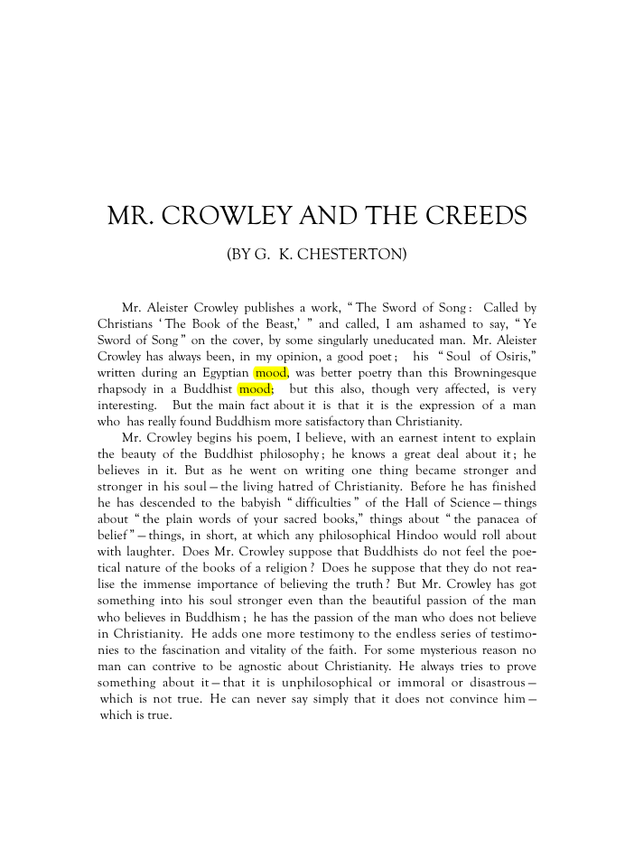 Original scan of Mr. Crowley and The Creeds, PDF page 2