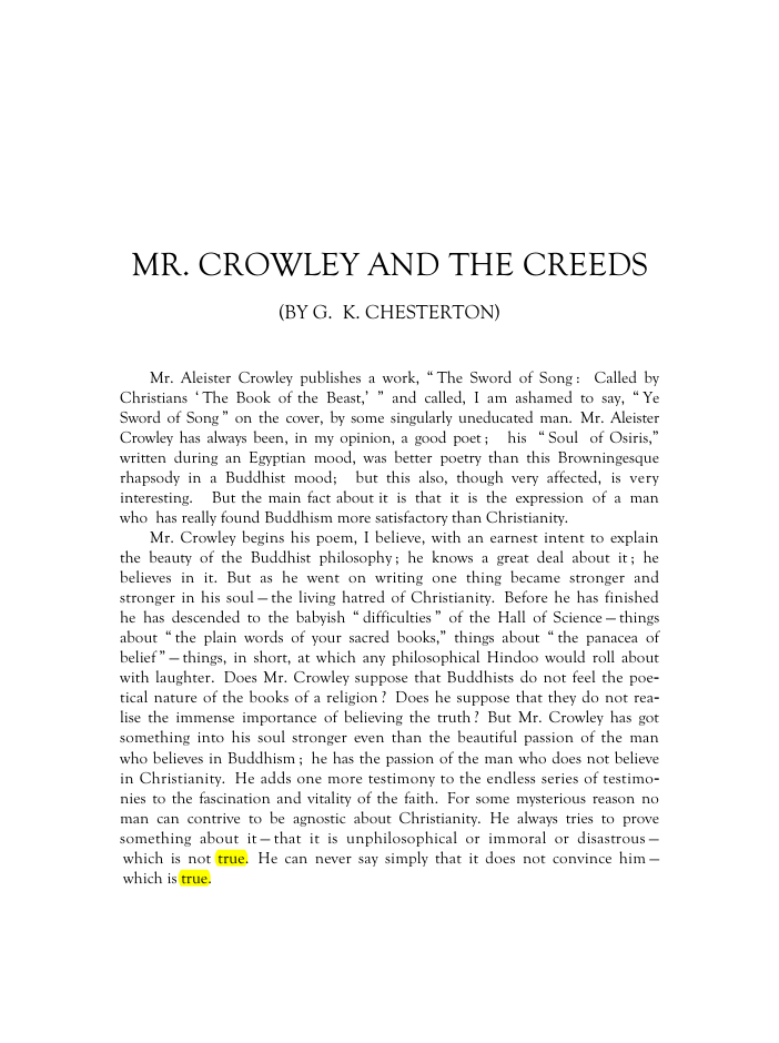 Original scan of Mr. Crowley and The Creeds, PDF page 2