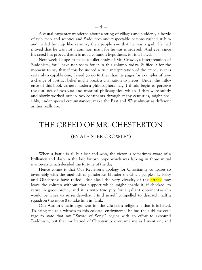Original scan of Mr. Crowley and The Creeds, PDF page 3