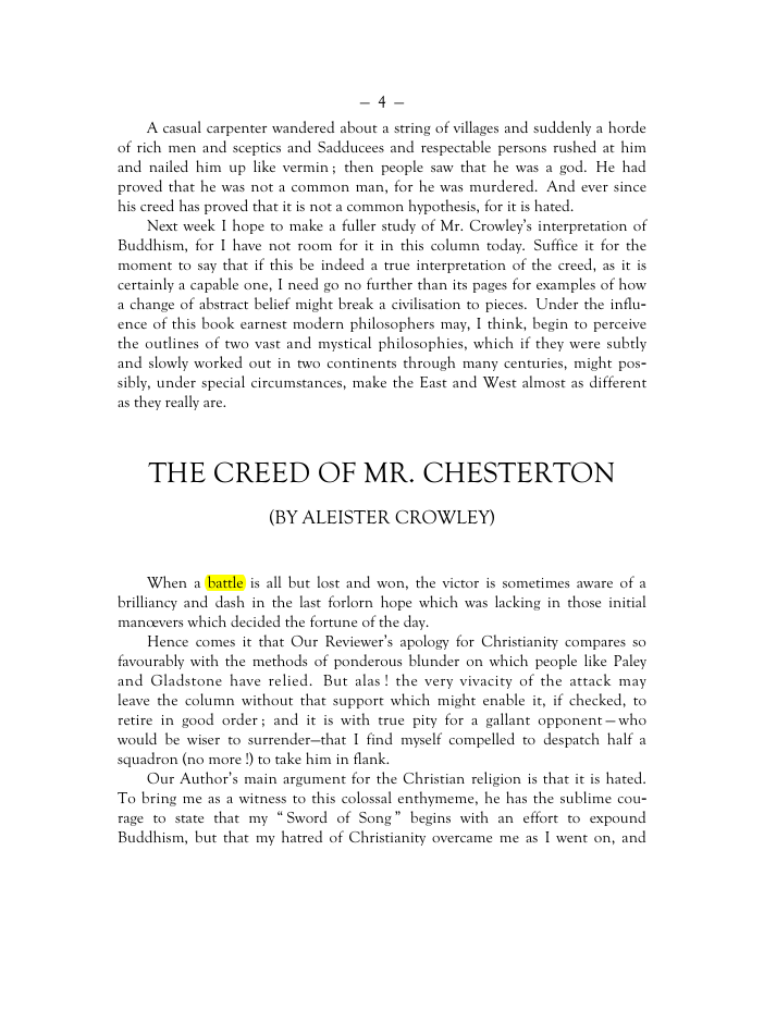 Original scan of Mr. Crowley and The Creeds, PDF page 3