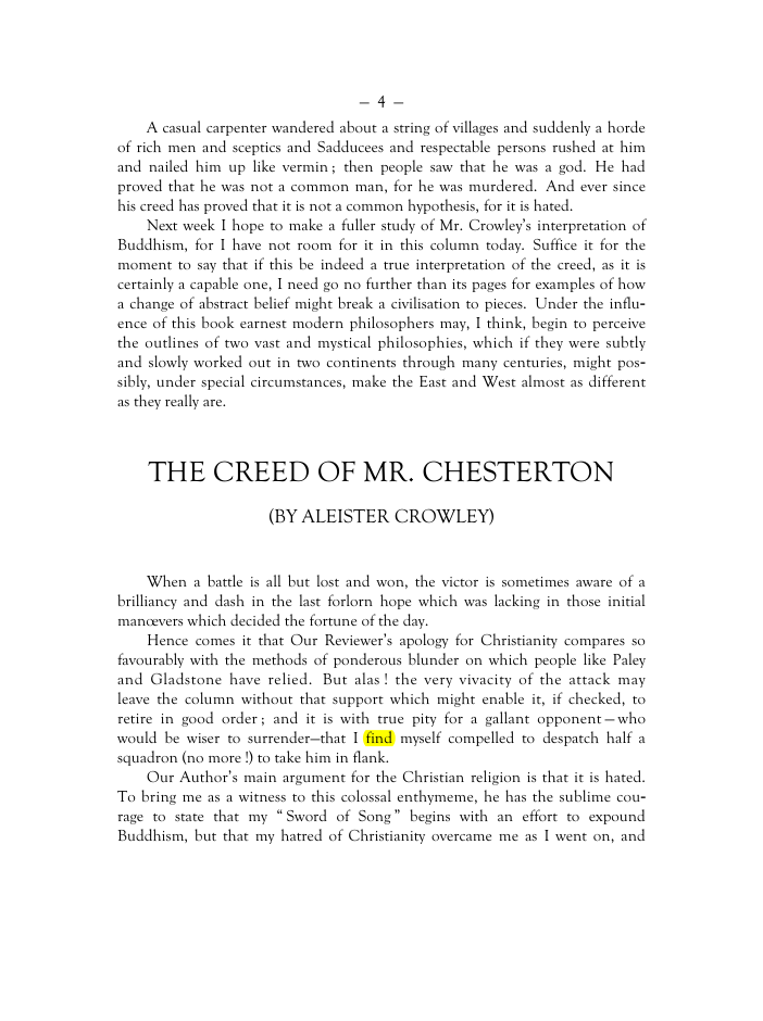 Original scan of Mr. Crowley and The Creeds, PDF page 3