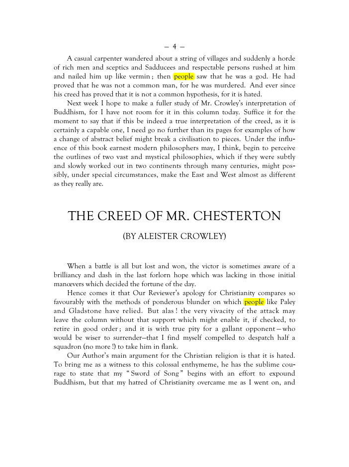 Original scan of Mr. Crowley and The Creeds, PDF page 3