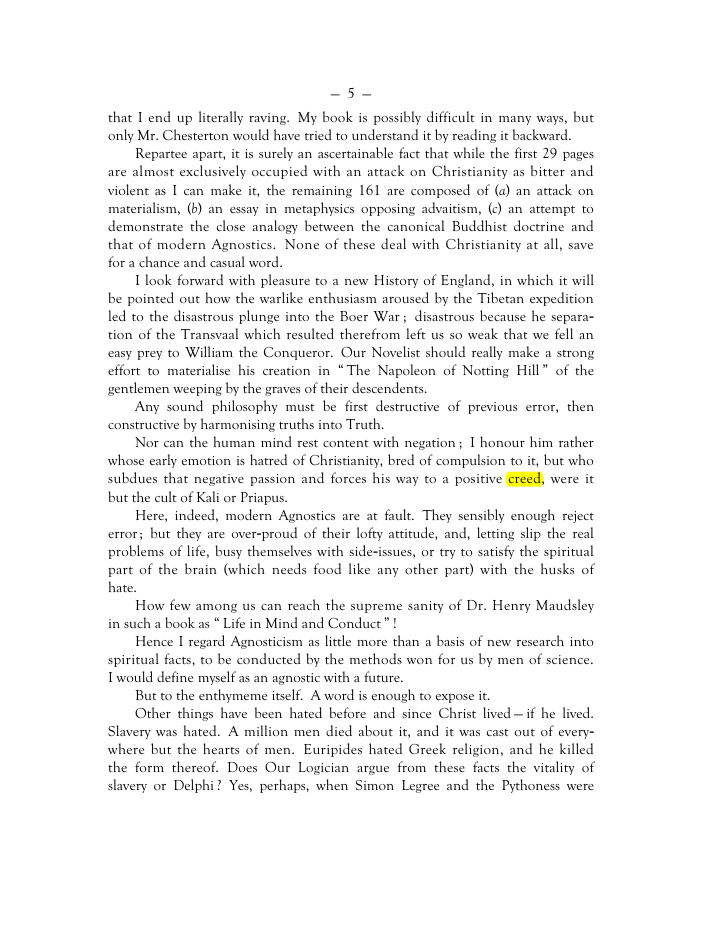 Original scan of Mr. Crowley and The Creeds, PDF page 4