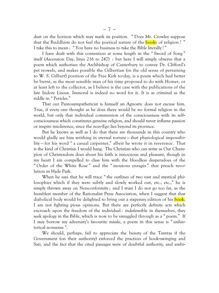 Original scan of Mr. Crowley and The Creeds, PDF page 6