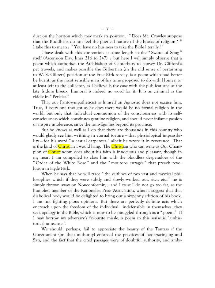 Original scan of Mr. Crowley and The Creeds, PDF page 6