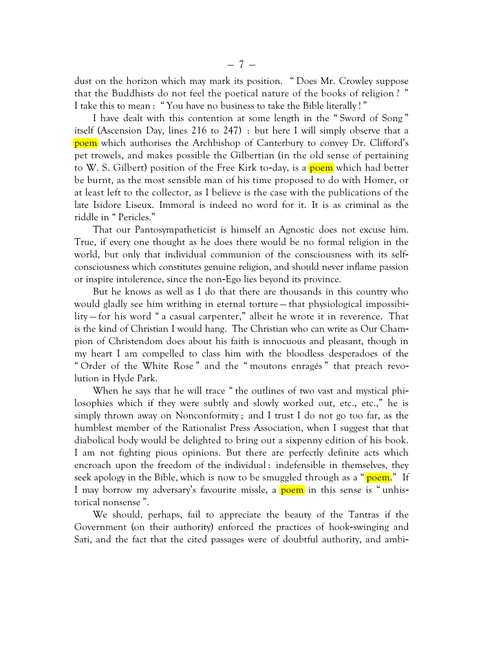 Original scan of Mr. Crowley and The Creeds, PDF page 6