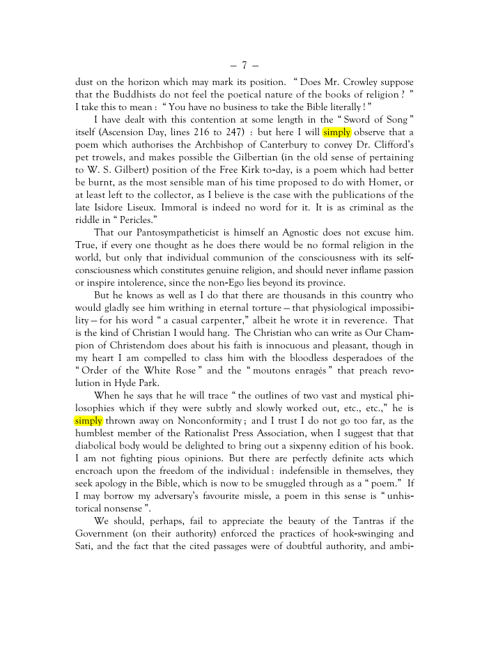 Original scan of Mr. Crowley and The Creeds, PDF page 6