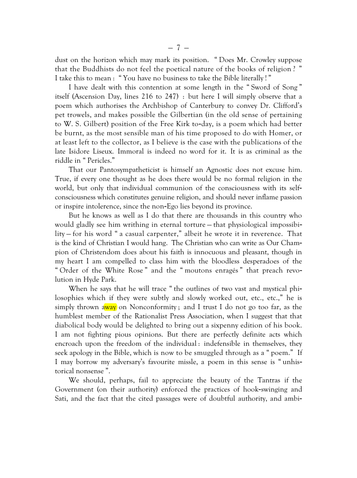 Original scan of Mr. Crowley and The Creeds, PDF page 6