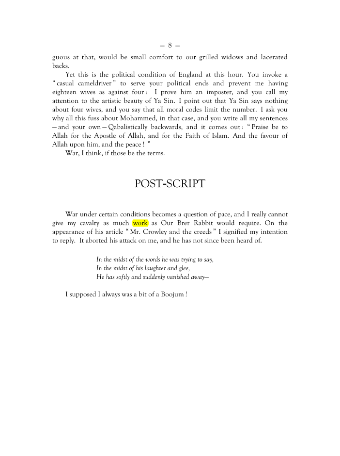 Original scan of Mr. Crowley and The Creeds, PDF page 7