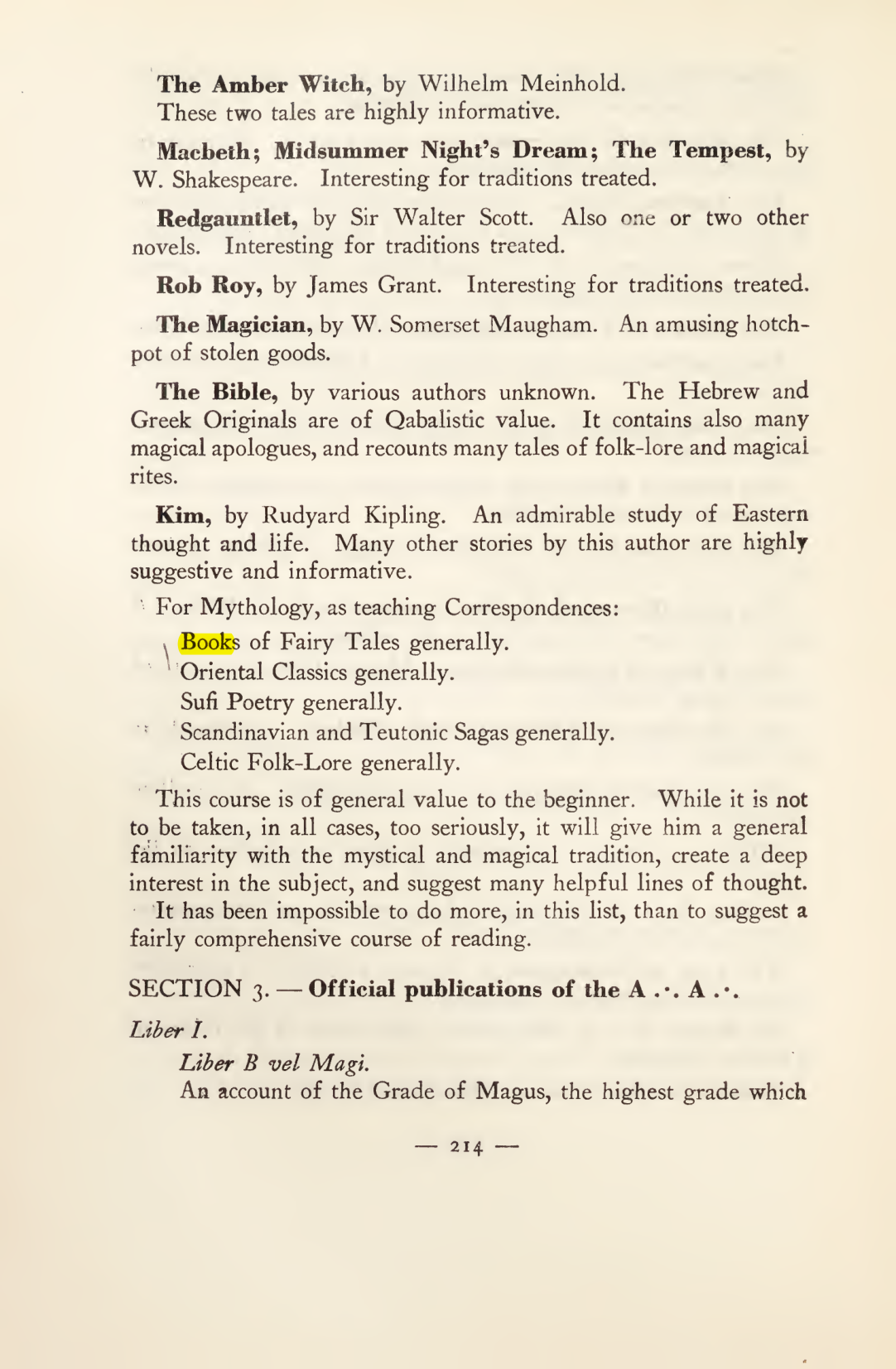 Original scan of Magick in Theory and Practice (Section 3), PDF page 10