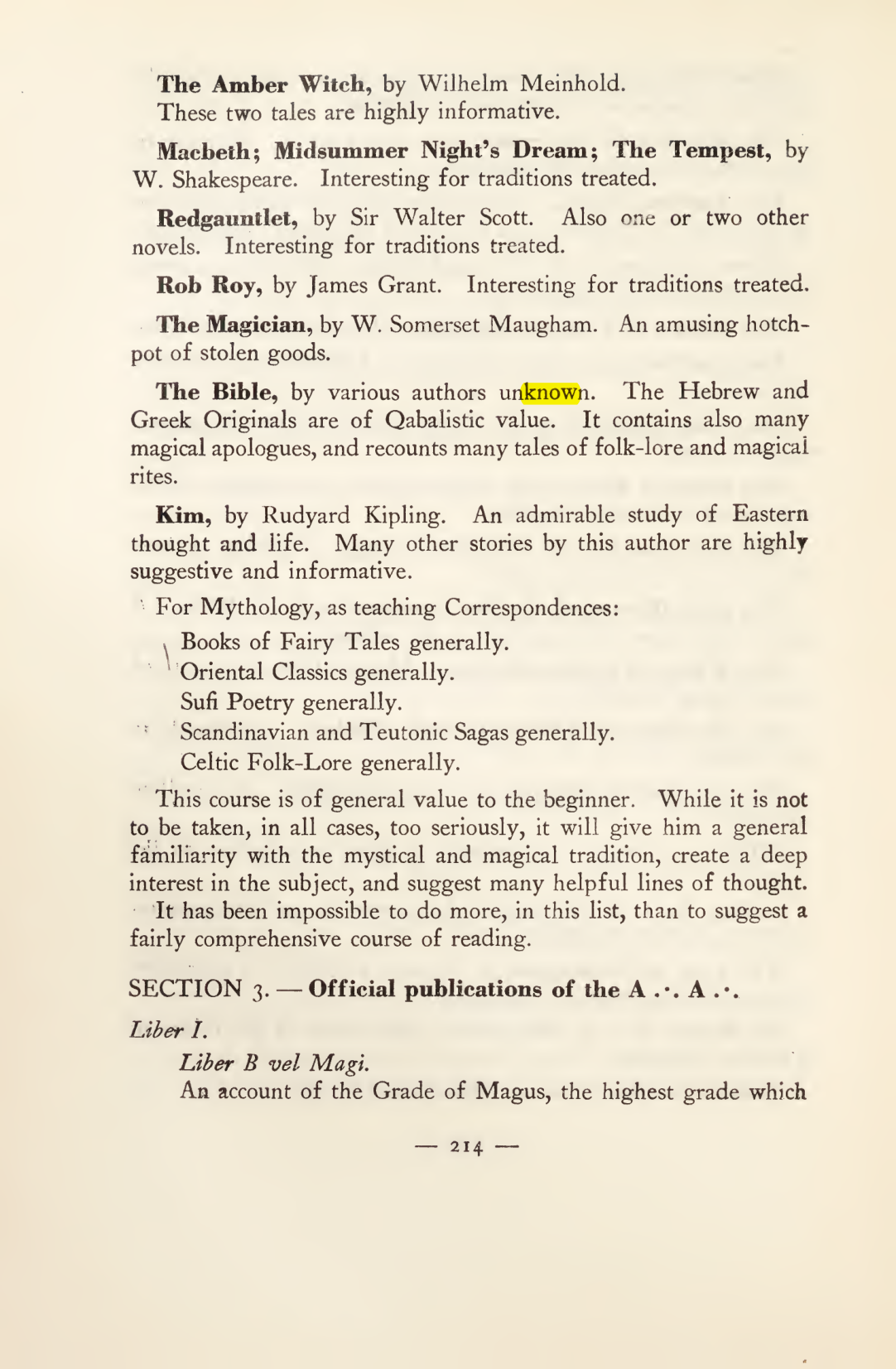 Original scan of Magick in Theory and Practice (Section 3), PDF page 10