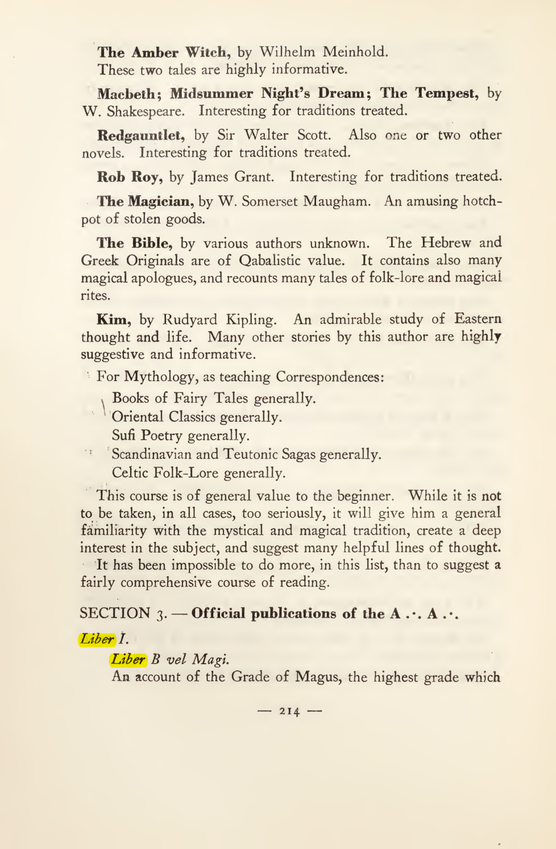Original scan of Magick in Theory and Practice (Section 3), PDF page 10