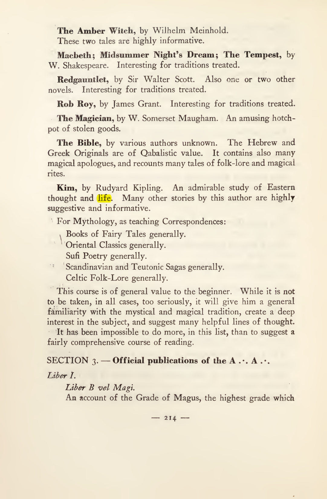 Original scan of Magick in Theory and Practice (Section 3), PDF page 10