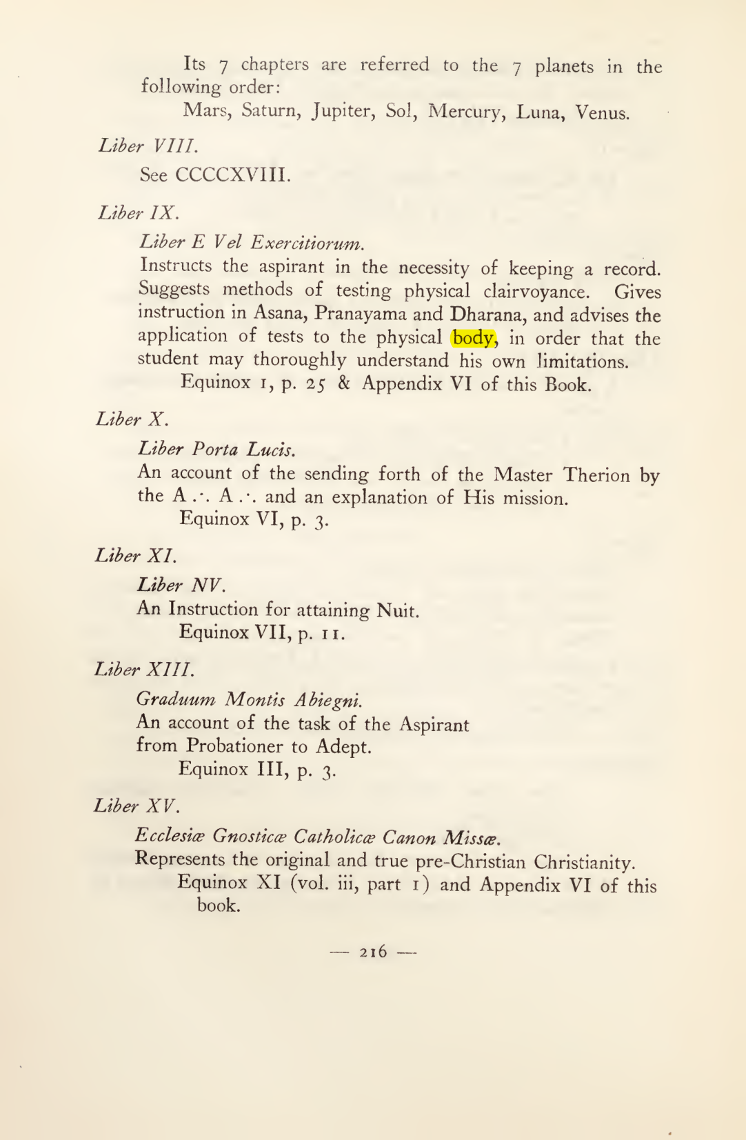 Original scan of Magick in Theory and Practice (Section 3), PDF page 12