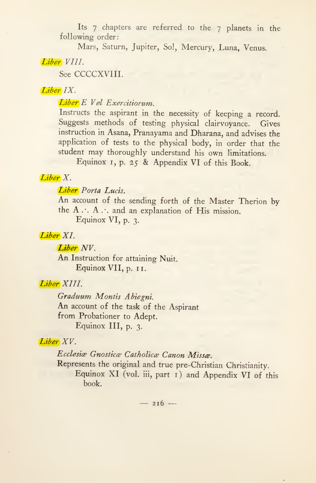 Original scan of Magick in Theory and Practice (Section 3), PDF page 12