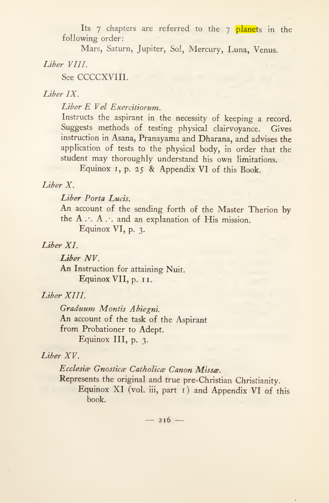 Original scan of Magick in Theory and Practice (Section 3), PDF page 12