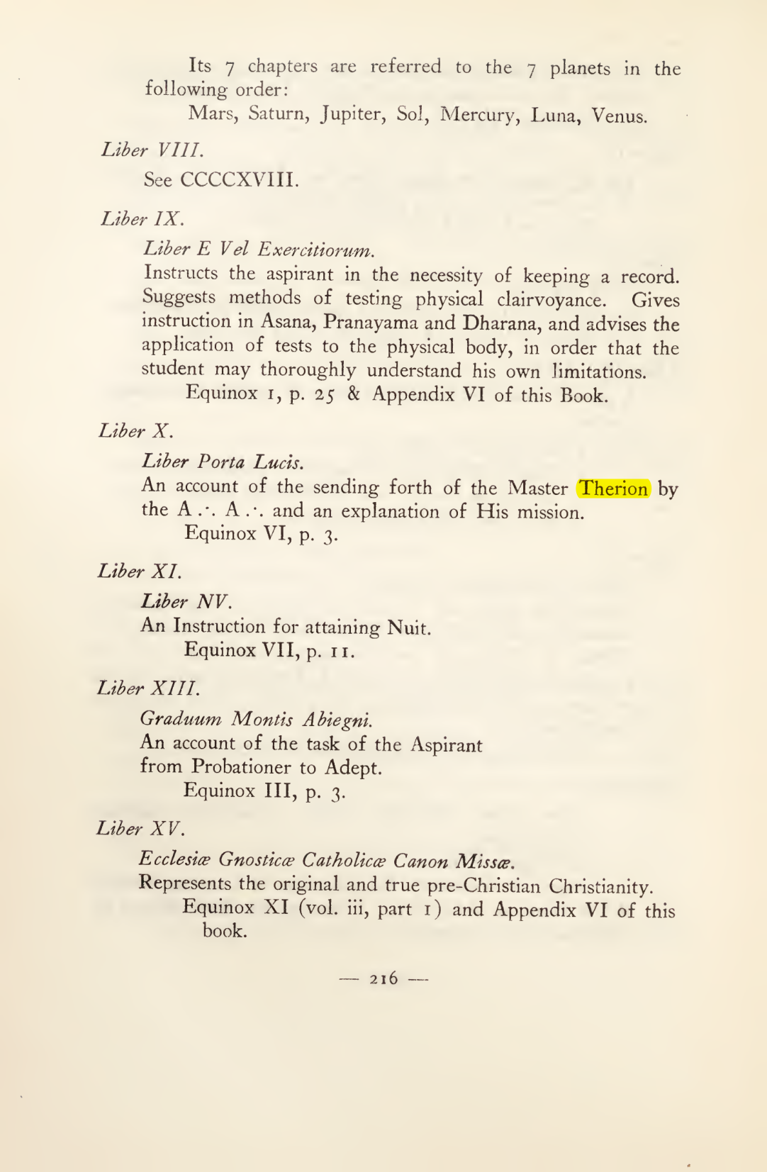 Original scan of Magick in Theory and Practice (Section 3), PDF page 12