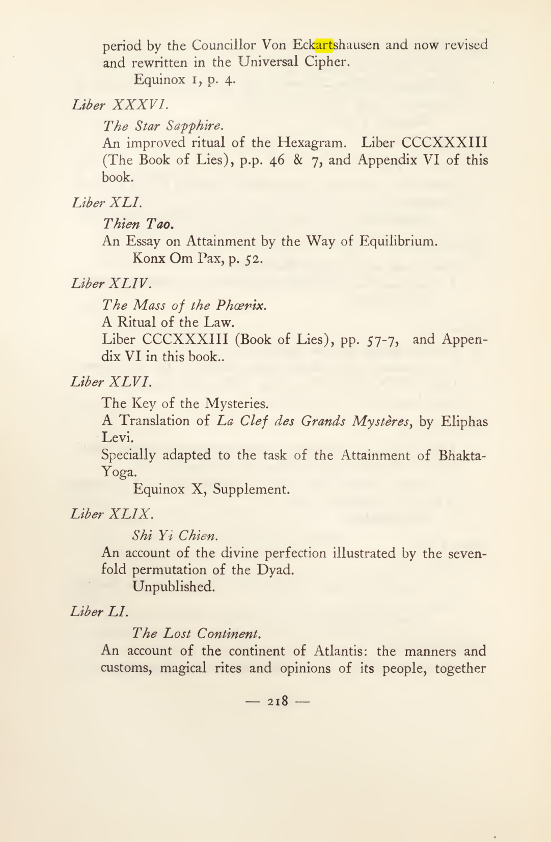 Original scan of Magick in Theory and Practice (Section 3), PDF page 14