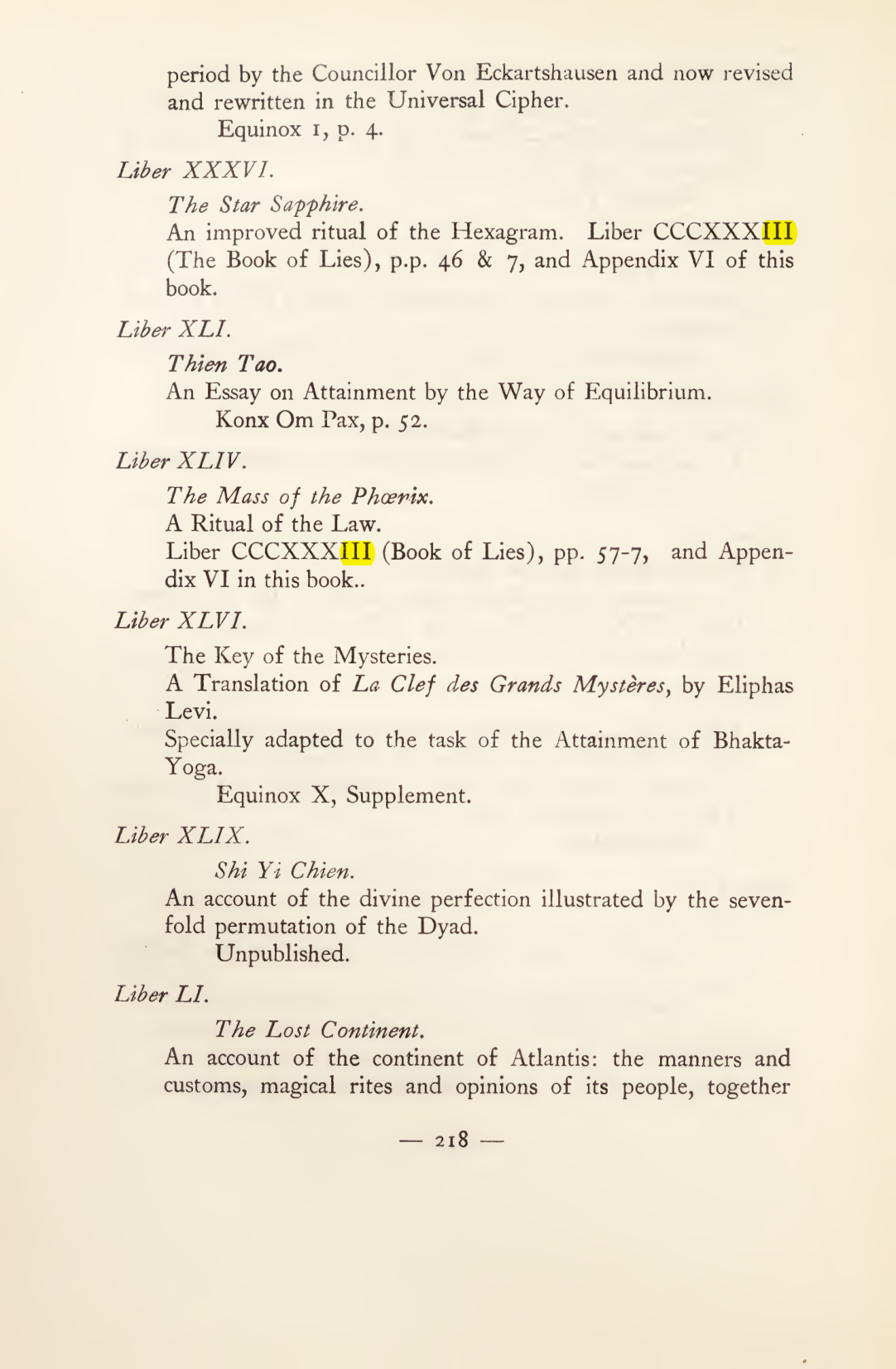 Original scan of Magick in Theory and Practice (Section 3), PDF page 14