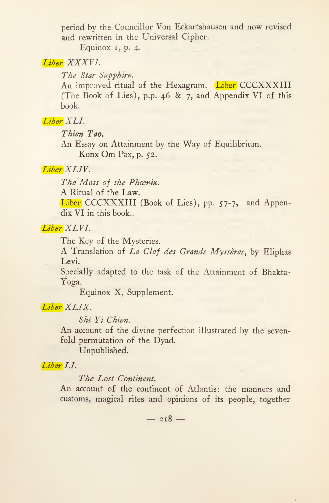 Original scan of Magick in Theory and Practice (Section 3), PDF page 14