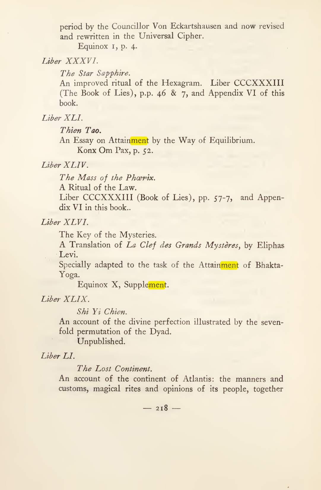 Original scan of Magick in Theory and Practice (Section 3), PDF page 14