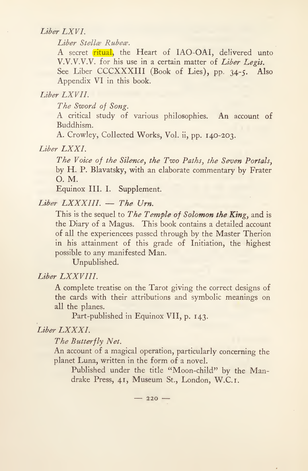 Original scan of Magick in Theory and Practice (Section 3), PDF page 16