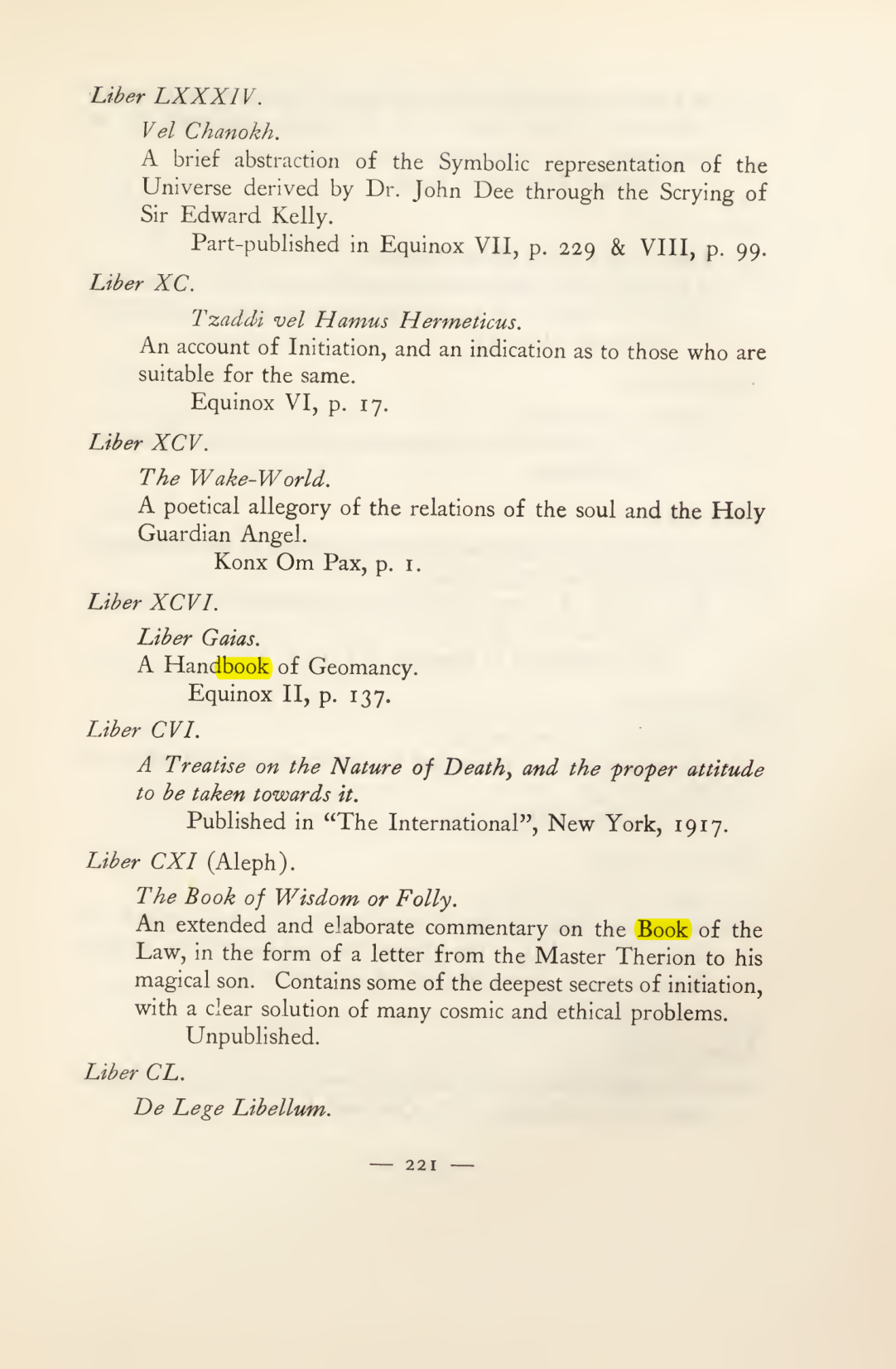 Original scan of Magick in Theory and Practice (Section 3), PDF page 17