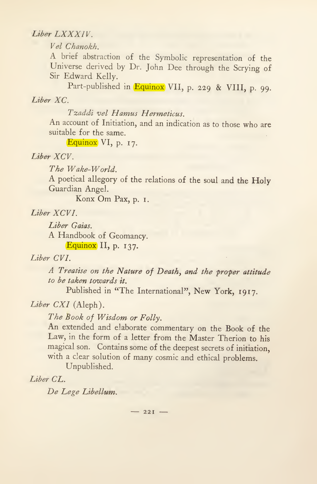 Original scan of Magick in Theory and Practice (Section 3), PDF page 17