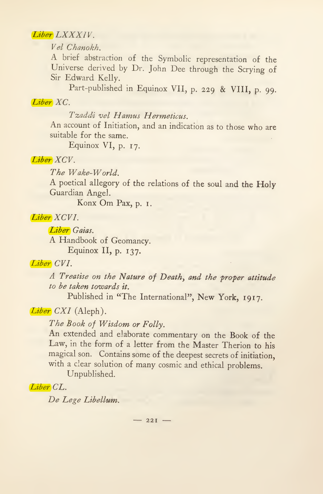 Original scan of Magick in Theory and Practice (Section 3), PDF page 17