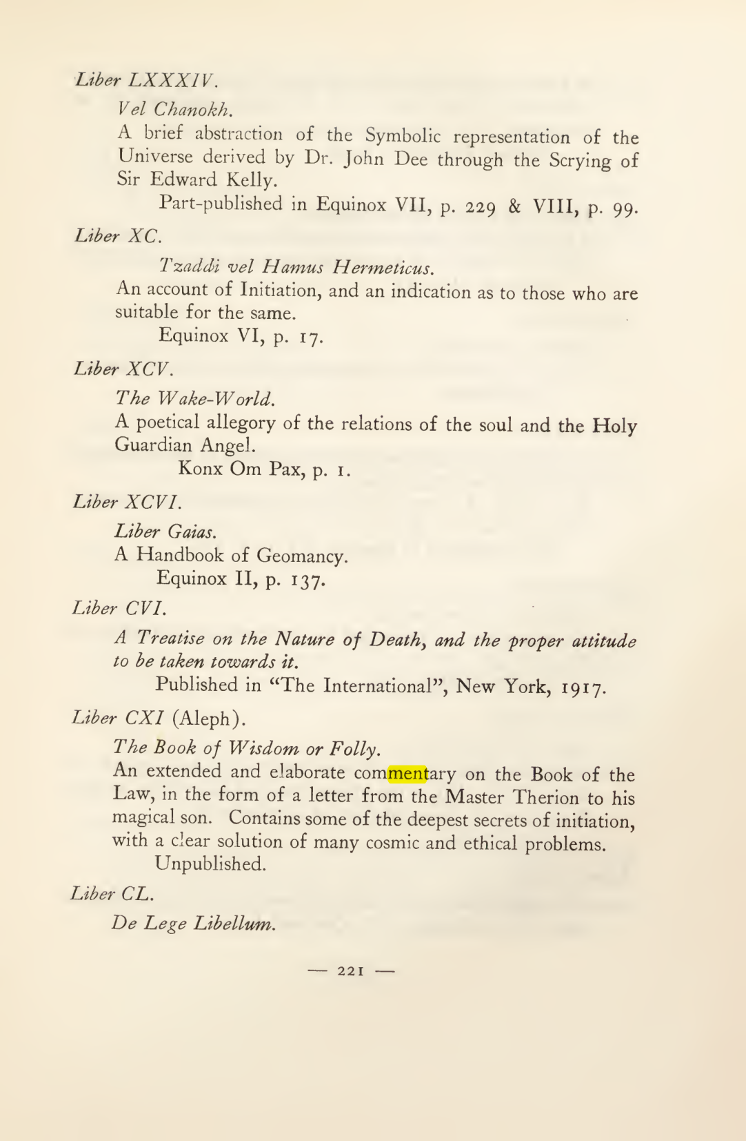 Original scan of Magick in Theory and Practice (Section 3), PDF page 17
