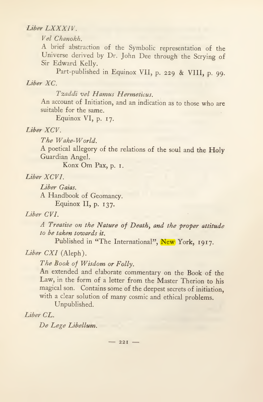 Original scan of Magick in Theory and Practice (Section 3), PDF page 17