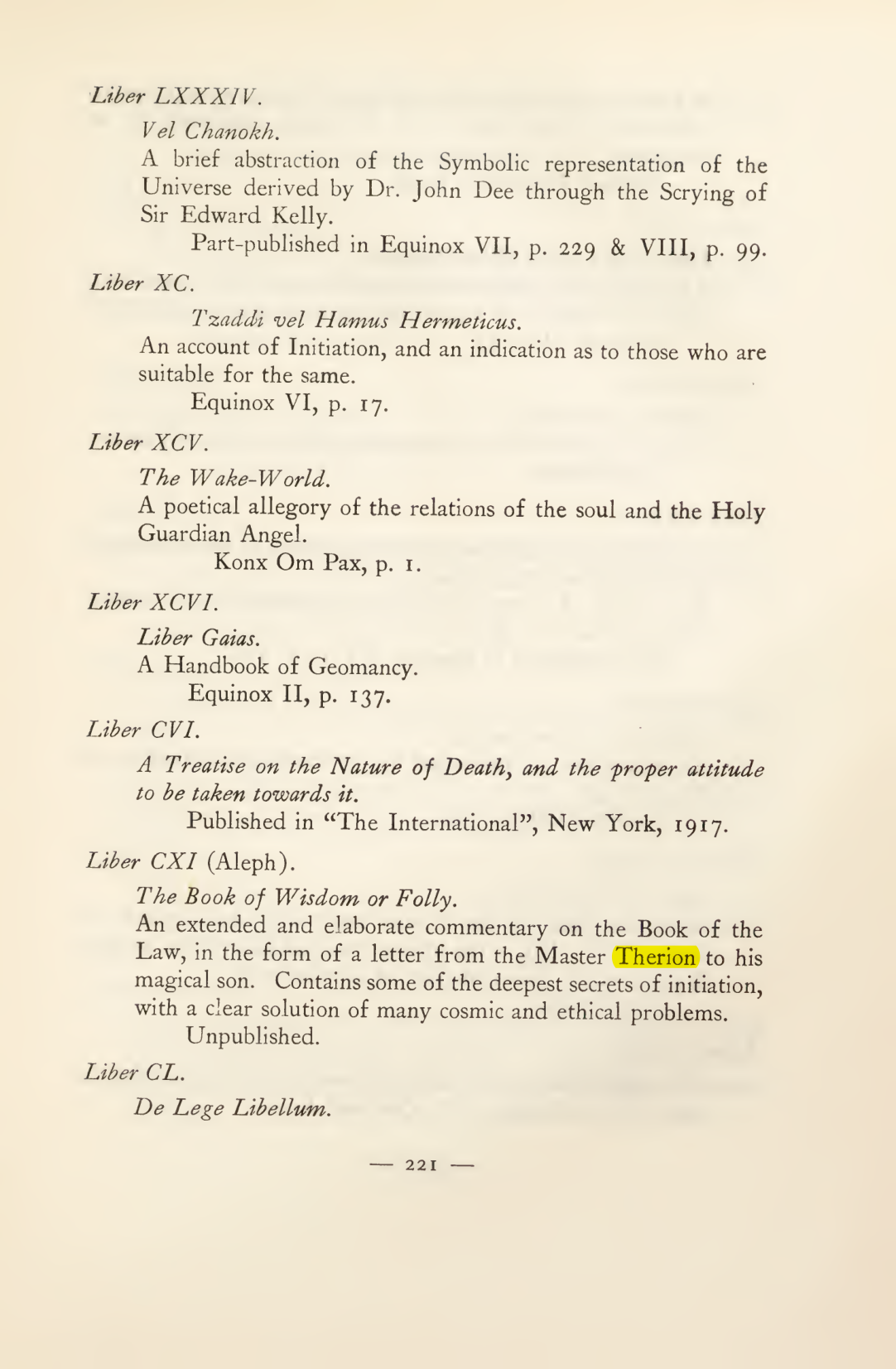 Original scan of Magick in Theory and Practice (Section 3), PDF page 17