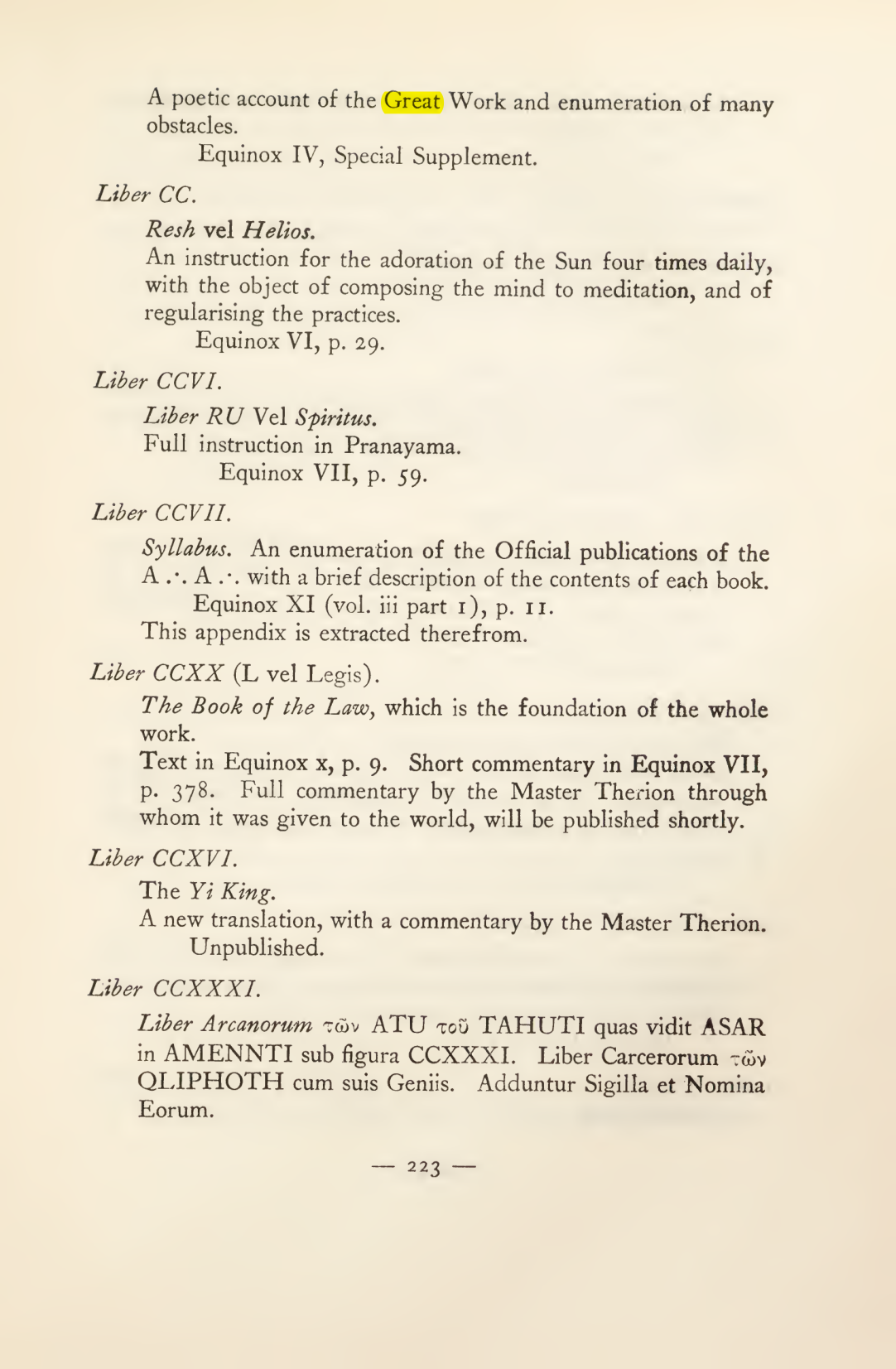 Original scan of Magick in Theory and Practice (Section 3), PDF page 19