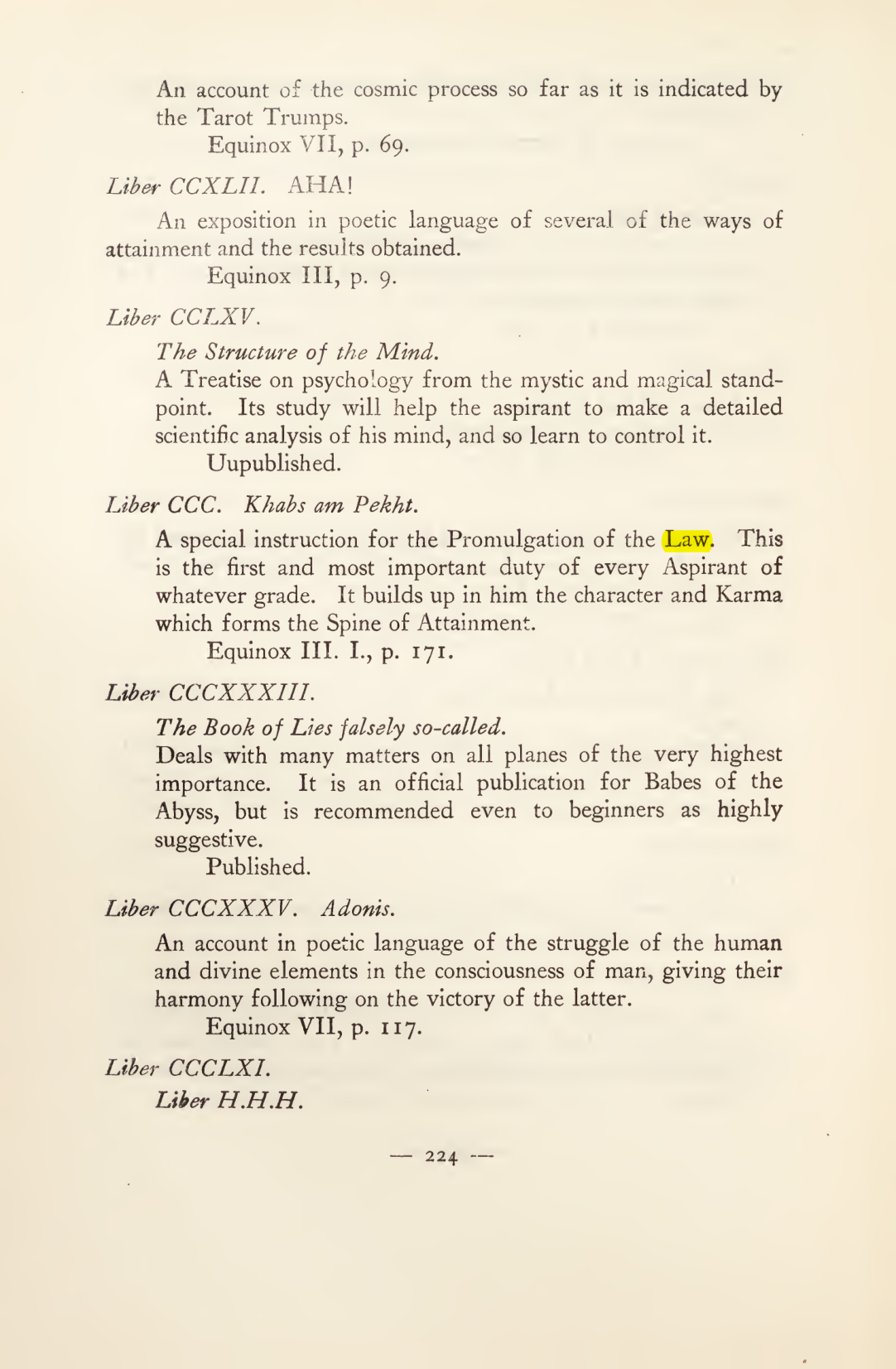 Original scan of Magick in Theory and Practice (Section 3), PDF page 20