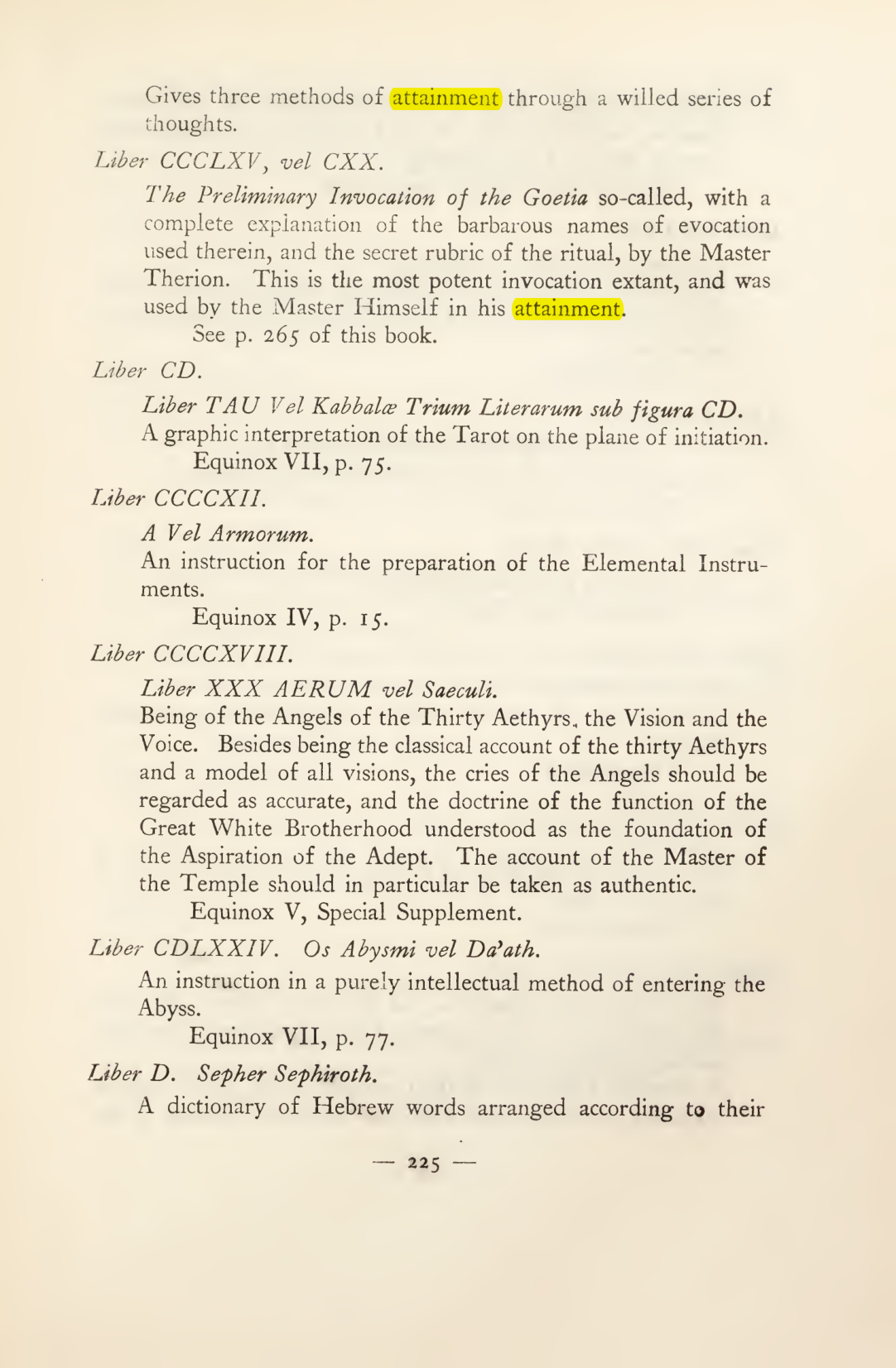 Original scan of Magick in Theory and Practice (Section 3), PDF page 21