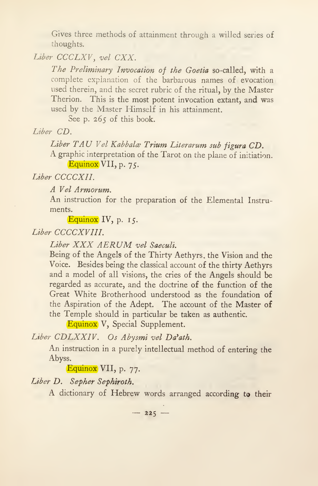 Original scan of Magick in Theory and Practice (Section 3), PDF page 21