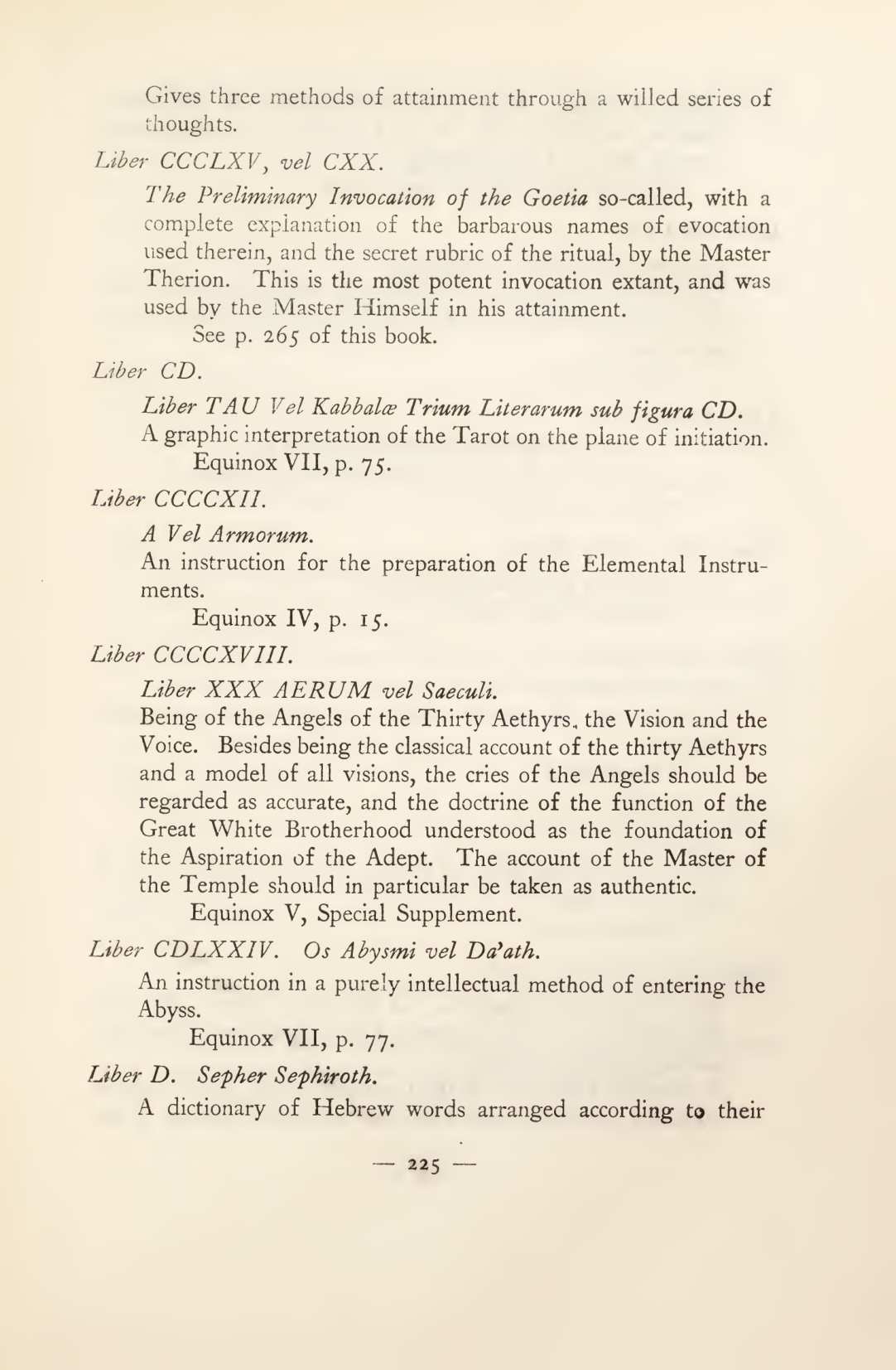 Original scan of Magick in Theory and Practice (Section 3), PDF page 21