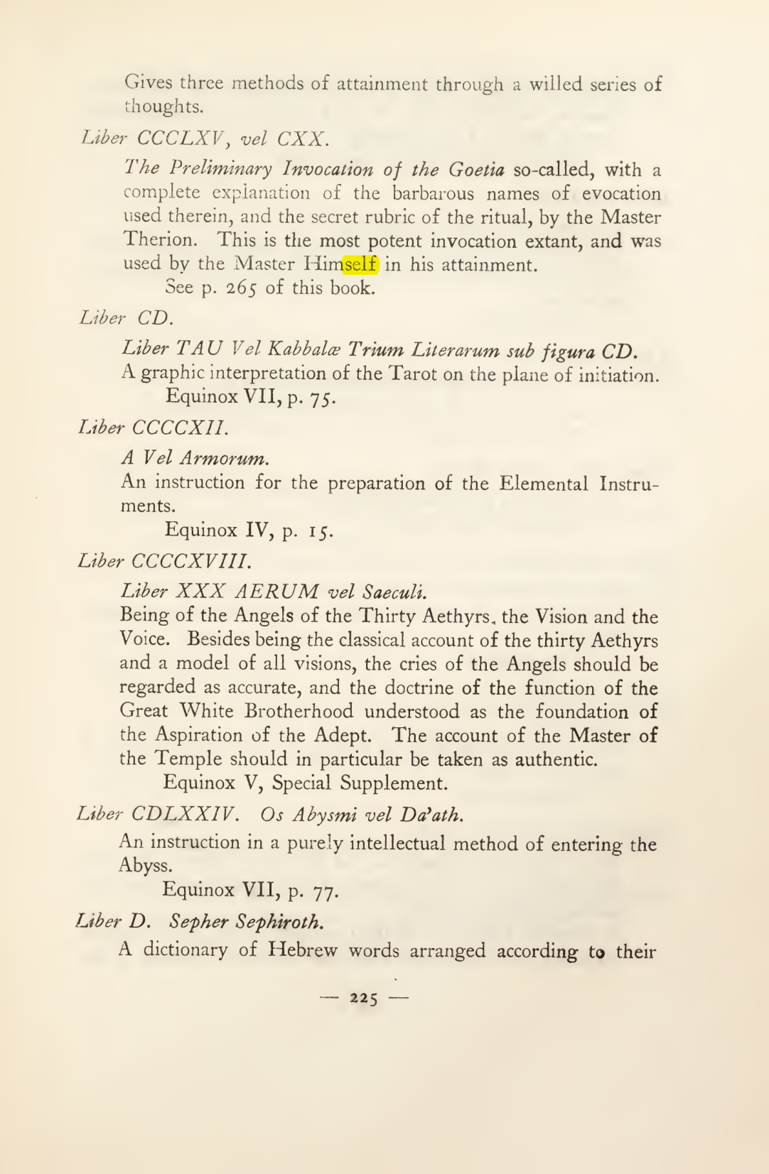 Original scan of Magick in Theory and Practice (Section 3), PDF page 21
