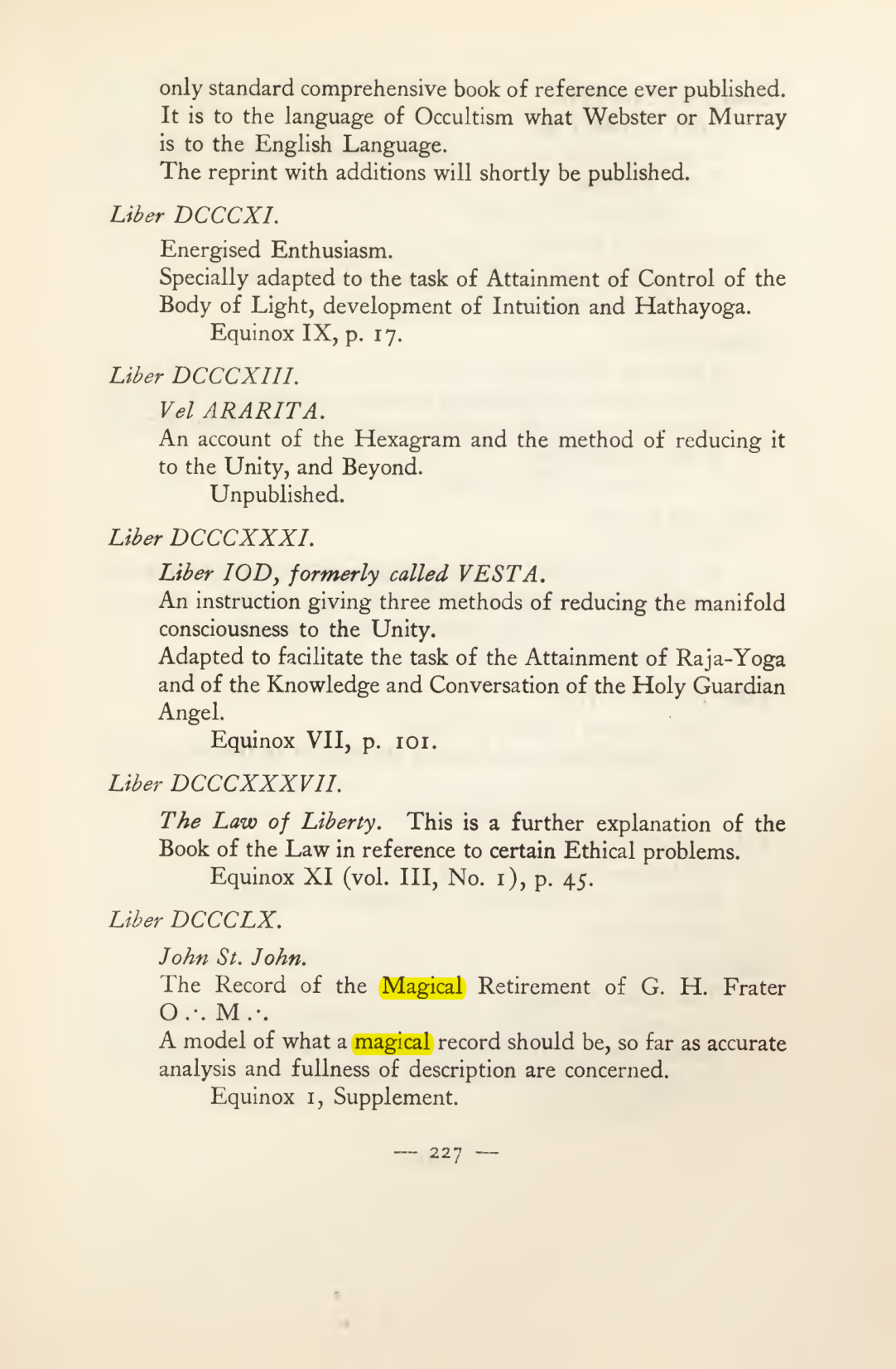 Original scan of Magick in Theory and Practice (Section 3), PDF page 23
