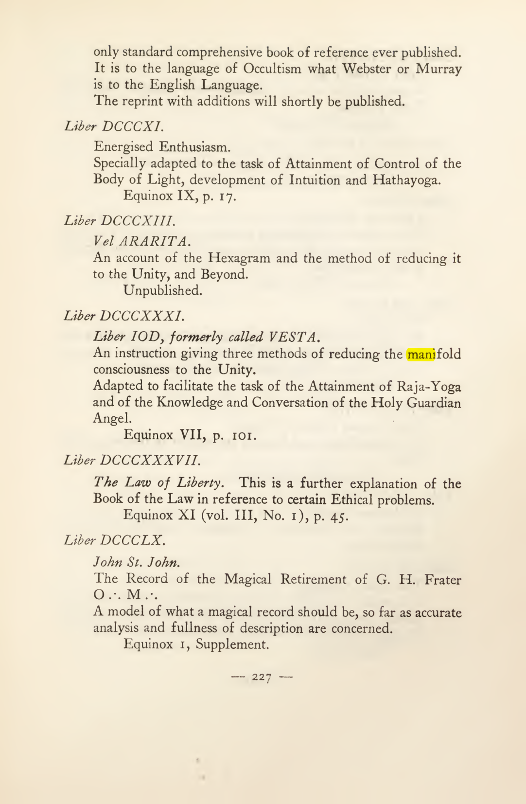 Original scan of Magick in Theory and Practice (Section 3), PDF page 23