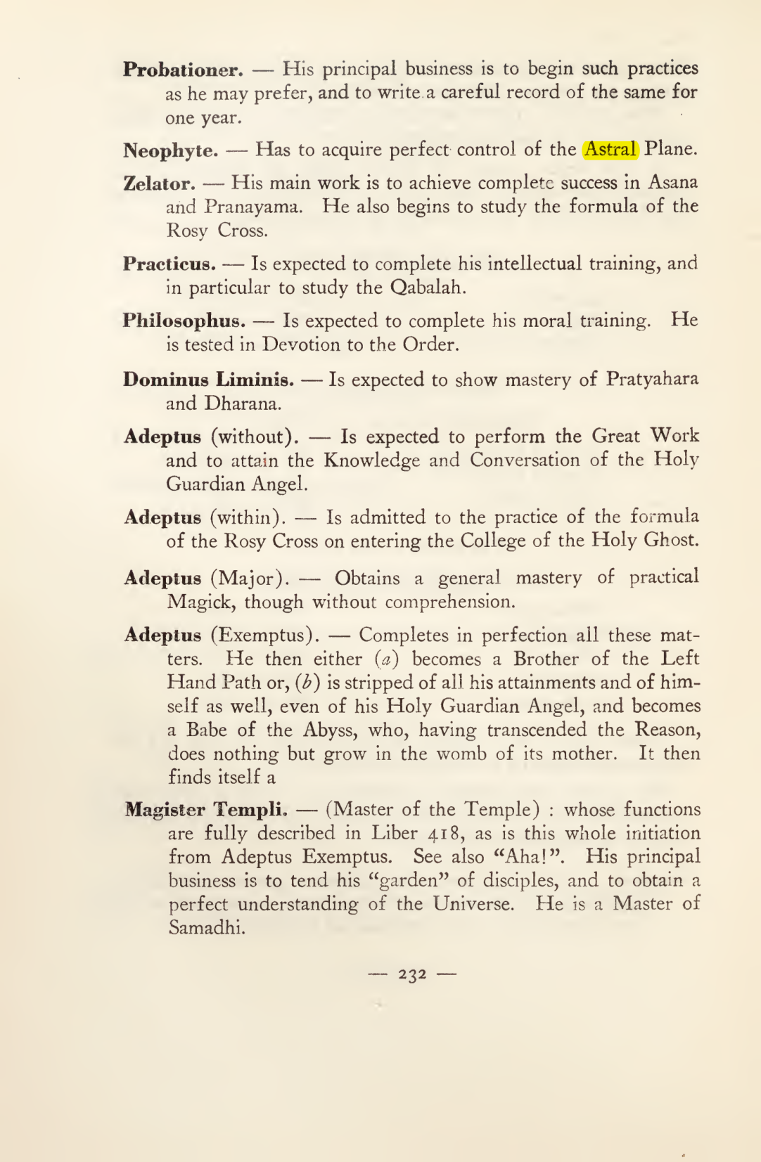 Original scan of Magick in Theory and Practice (Section 3), PDF page 28