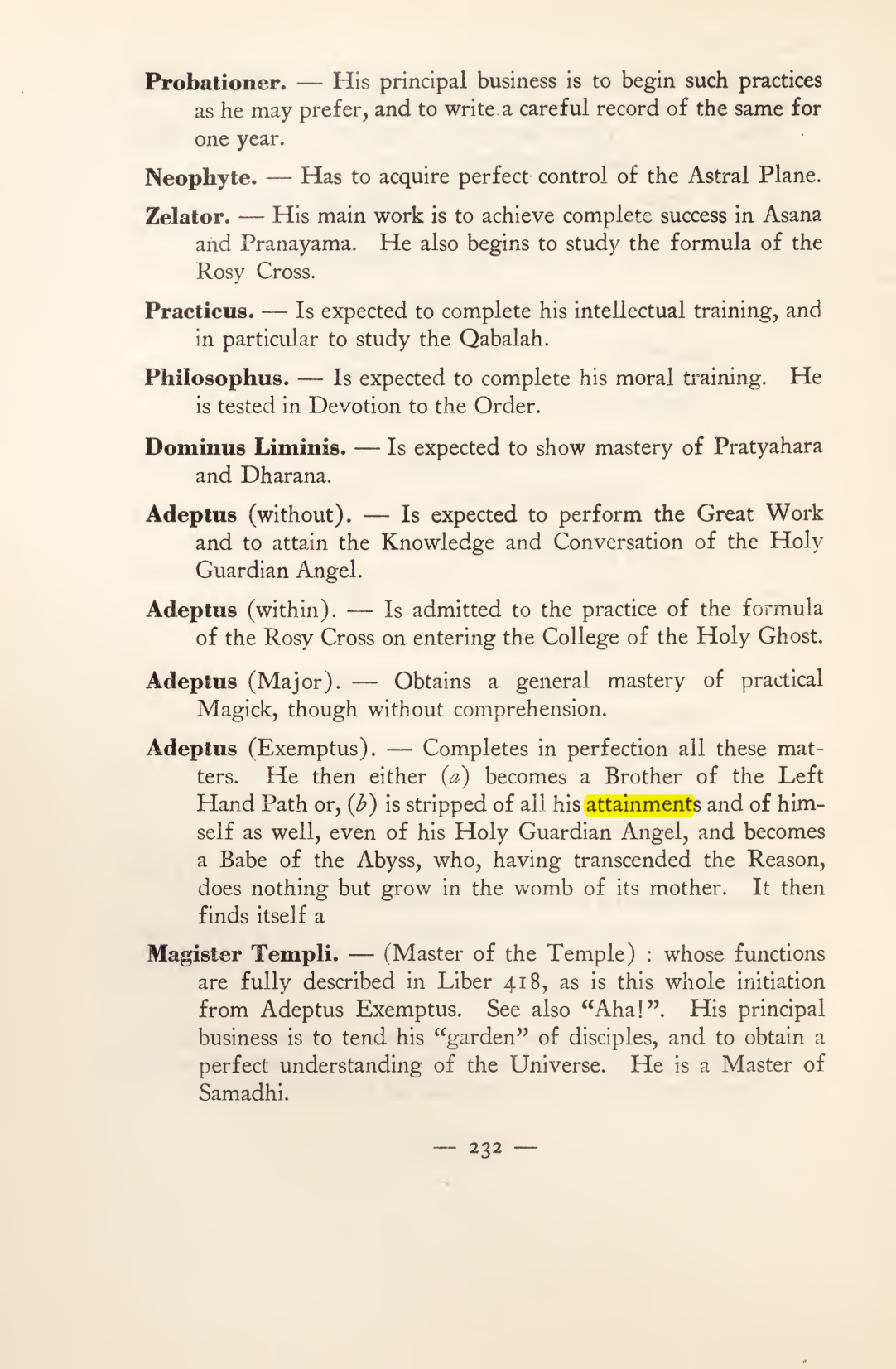 Original scan of Magick in Theory and Practice (Section 3), PDF page 28
