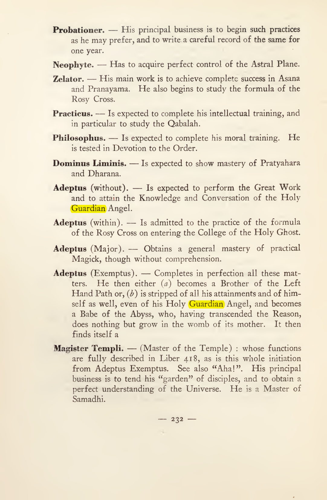 Original scan of Magick in Theory and Practice (Section 3), PDF page 28