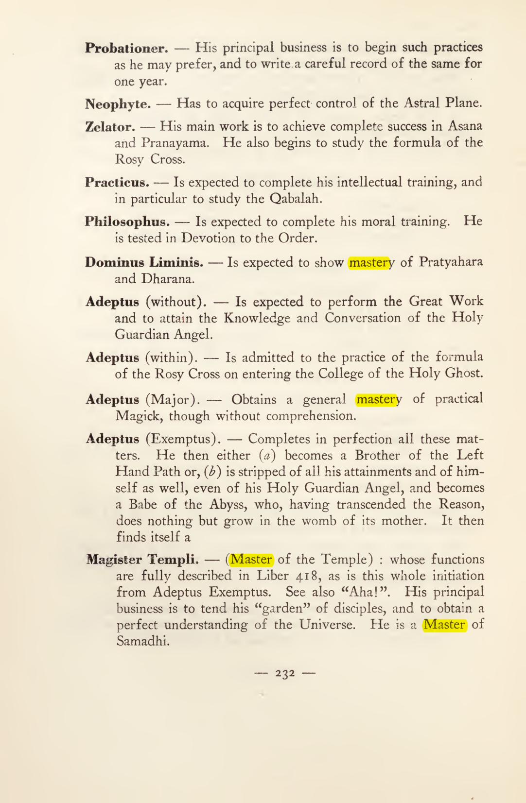 Original scan of Magick in Theory and Practice (Section 3), PDF page 28