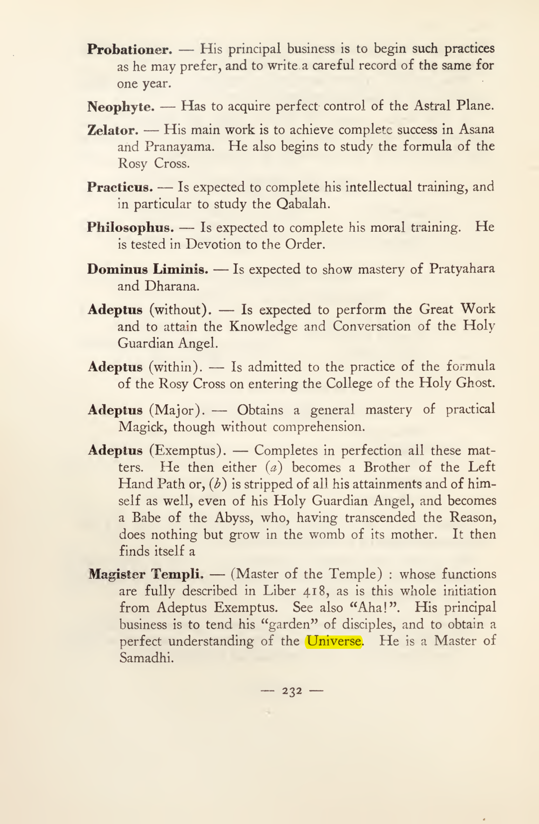 Original scan of Magick in Theory and Practice (Section 3), PDF page 28