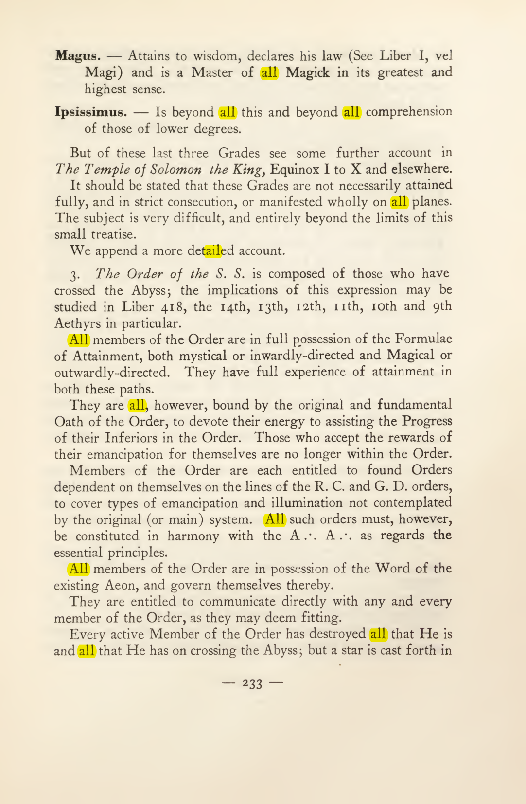 Original scan of Magick in Theory and Practice (Section 3), PDF page 29