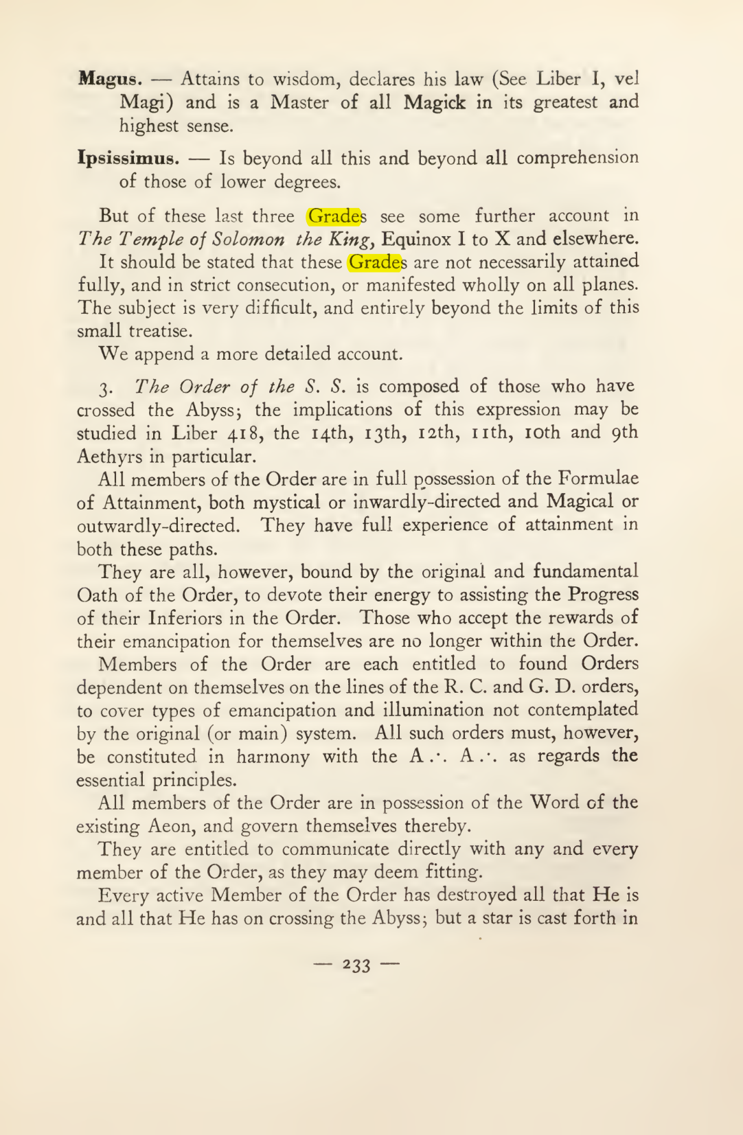 Original scan of Magick in Theory and Practice (Section 3), PDF page 29