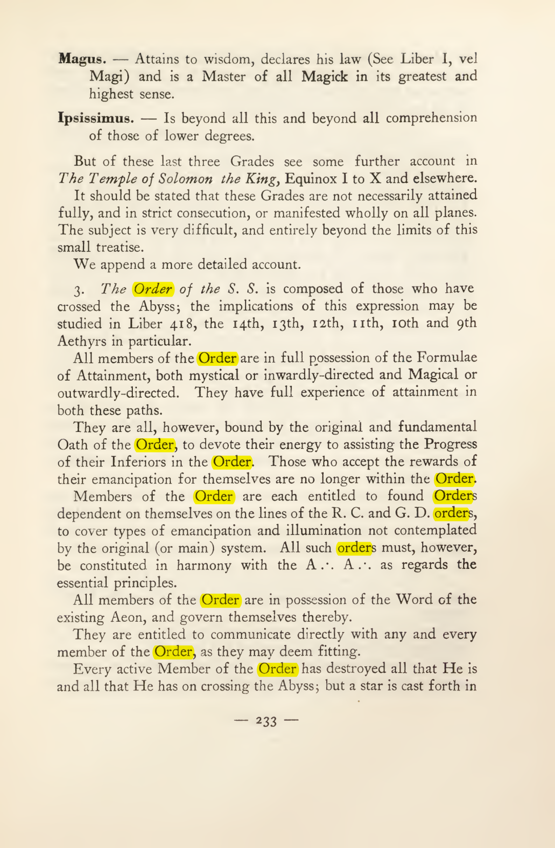 Original scan of Magick in Theory and Practice (Section 3), PDF page 29