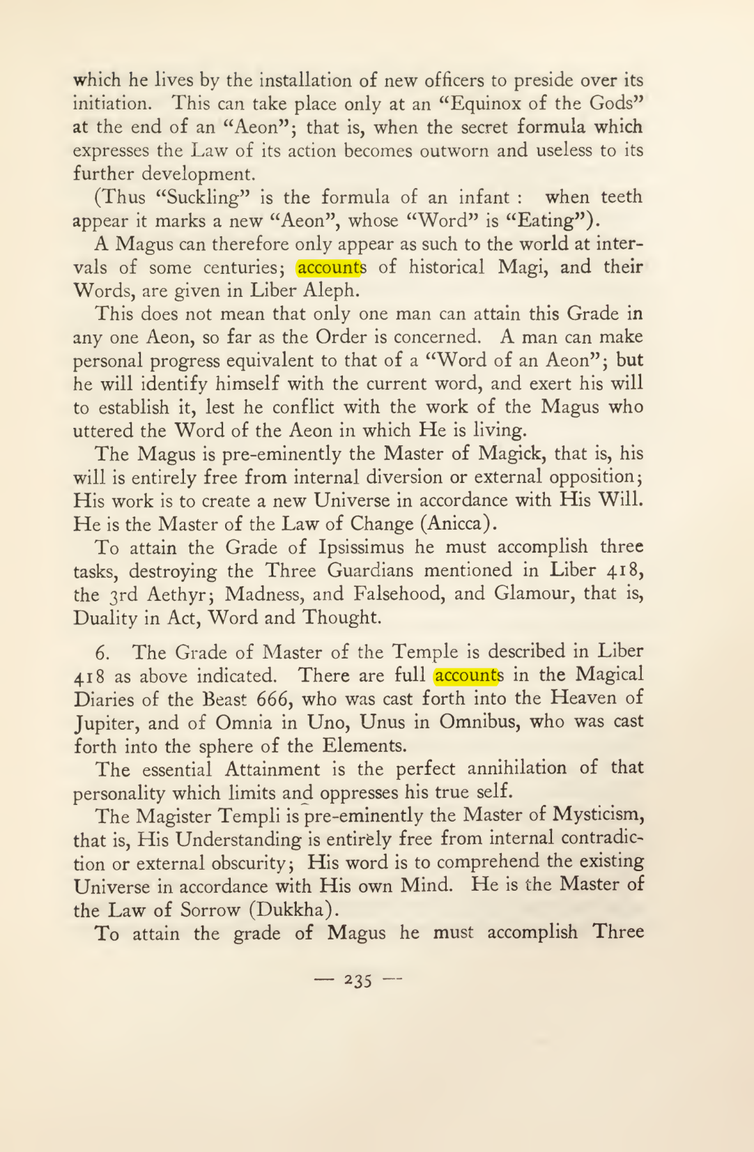 Original scan of Magick in Theory and Practice (Section 3), PDF page 31